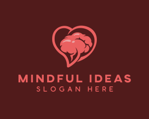 Psychology Mind Love logo design