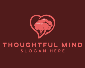 Psychology Mind Love logo design