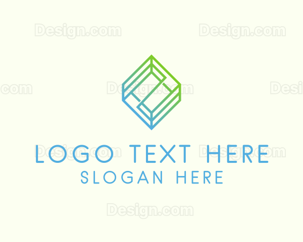 Design Studio Geometric Pattern Logo