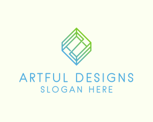 Design Studio Geometric Pattern logo design