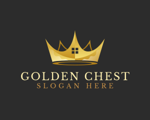 Golden Crown Real Estate logo design