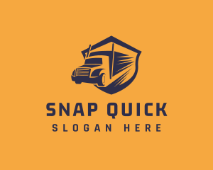 Fast Freight Truck logo design