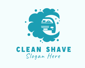 Car Wash Cleaning Service logo design