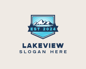 Mountain Lake Trekking logo design