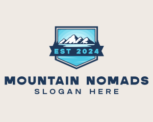 Mountain Lake Trekking logo design