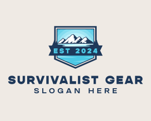 Mountain Lake Trekking logo design