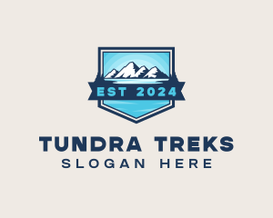 Mountain Lake Trekking logo design