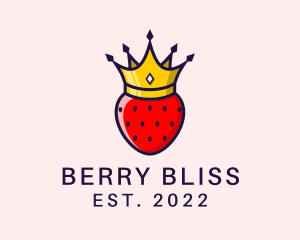 Strawberry Fruit Crown logo
