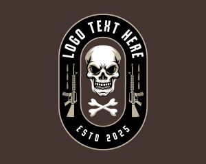 Skull Rifle Combat logo