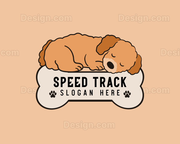 Sleeping Dog Bone Logo