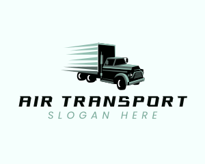 Truck Logistics Freight logo design