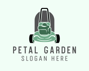 Landscaper Lawn Mower logo design