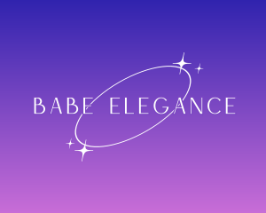 Elegant Galactic Stars logo design