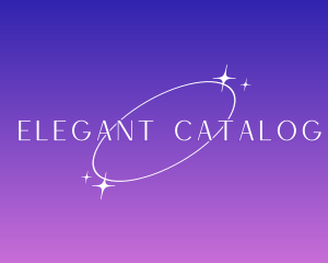 Elegant Galactic Stars logo design