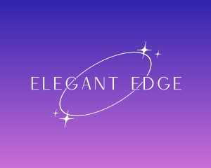 Elegant Galactic Stars logo design