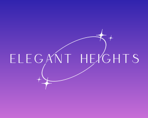 Elegant Galactic Stars logo design