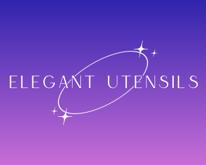 Elegant Galactic Stars logo design