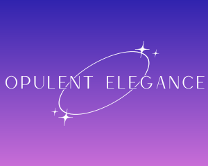 Elegant Galactic Stars logo