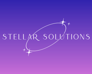 Elegant Galactic Stars logo design