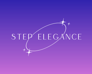 Elegant Galactic Stars logo design