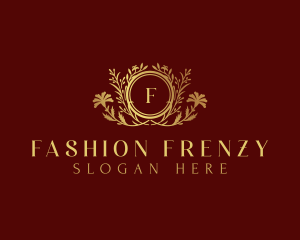 Floral Fashion Boutique  logo design