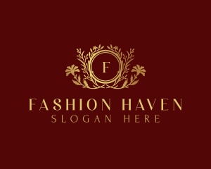 Floral Fashion Boutique  logo design