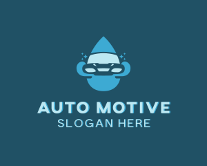 Auto Clean Car Wash logo design