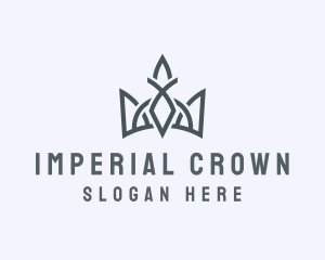 Gray Emperor Crown logo