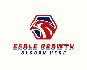 Patriot American Eagle  logo design