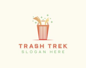 Garbage Trash Bin logo