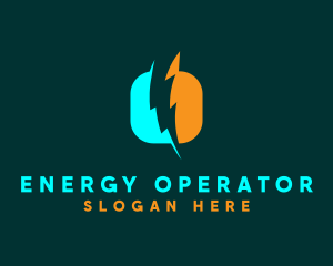 Lightning Bolt Energy logo design