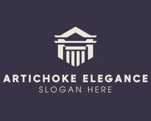 Government Financial Building logo design