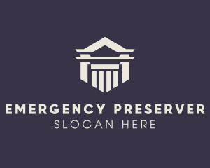 Government Financial Building logo design