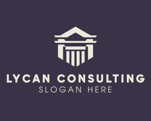 Government Financial Building logo design