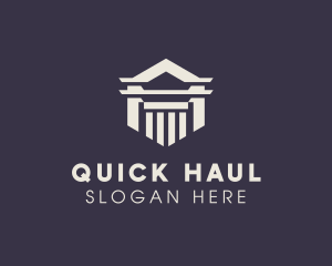 Government Financial Building logo design