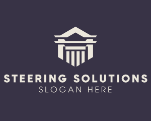 Government Financial Building logo design