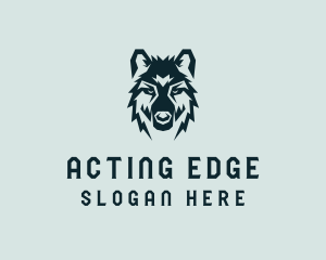 Dog Wolf Head  logo design