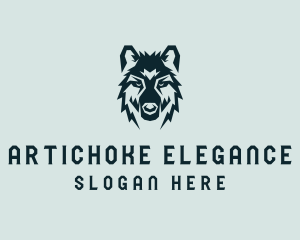 Dog Wolf Head  logo design