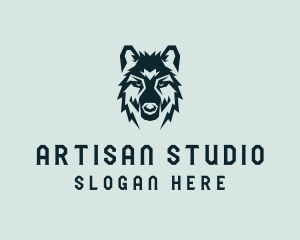 Dog Wolf Head  logo design