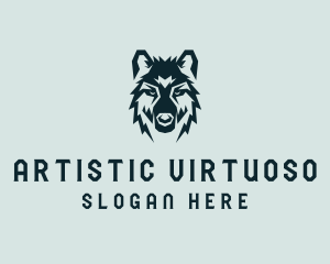 Dog Wolf Head  logo design