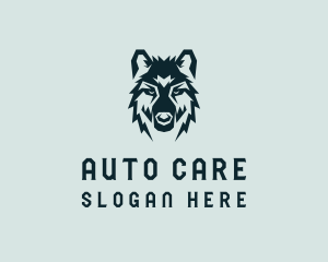 Dog Wolf Head  logo design