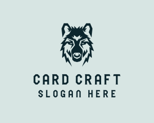 Dog Wolf Head  logo design