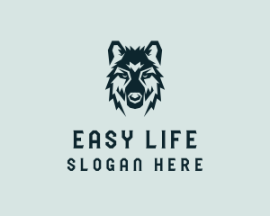 Dog Wolf Head  logo design