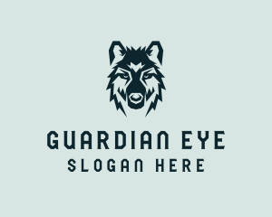 Dog Wolf Head  logo design