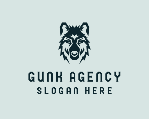 Dog Wolf Head  logo design