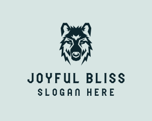 Dog Wolf Head  logo design