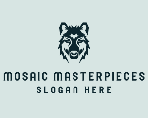 Dog Wolf Head  logo design