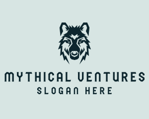 Dog Wolf Head  logo design