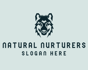 Dog Wolf Head  logo design