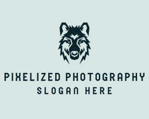 Dog Wolf Head  logo design